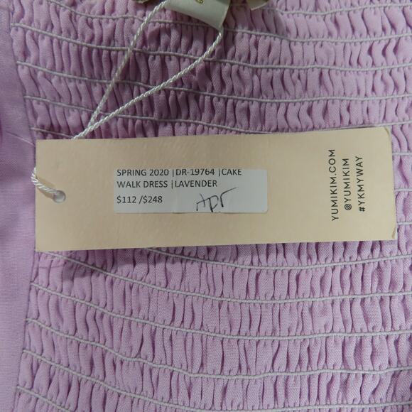 Yumi Kim Lavender Midi Cake Walk Dress Size Small - Picture 8 of 10